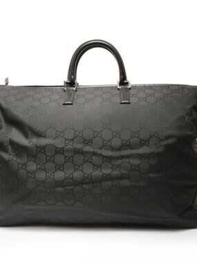 Gucci Boston Bag GG Canvas